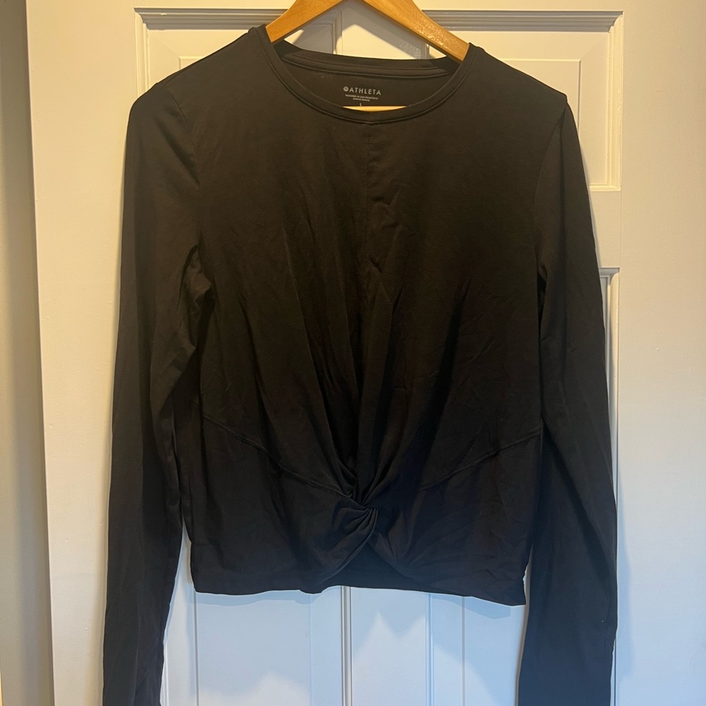Athleta twist tie shirt